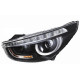 Hyundai IX35 оптика передня чорна