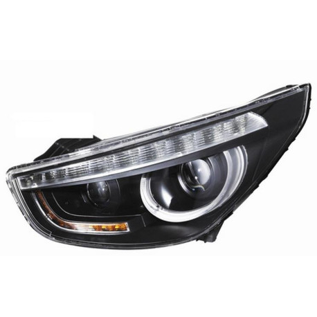 Hyundai IX35 оптика передня чорна