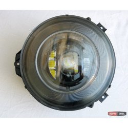 Mercedes Benz G-klasse W463 2007+ оптика передня чорна Full LED стиль 2018+