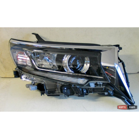 Toyota Prado 150 2018+ оптика передняя альтернативная ксенон DRL YZ