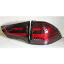 Mitsubishi Pajero Sport оптика задняя LED красная стиль Audi