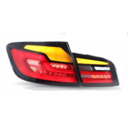 BMW 5 серии F10 2011+ оптика задняя черная FULL LED G30 look RPG