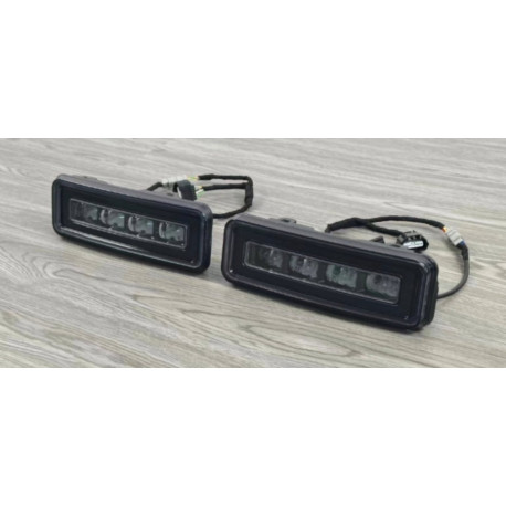 Land Rover Defender L663 задние LED вставки черные