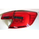 Toyota Camry V50 USA 2012-2015 оптика задняя LED красная дымчатая