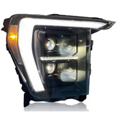 Ford F-150 Mk14 2021+ передня оптика Full LED чорна CP