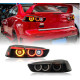 Mitsubishi Lancer X задняя LED оптика черная стиль JDM CP