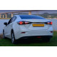 Mazda 3 Axela 2014+ задняя LED оптика черная стиль BW (седан)