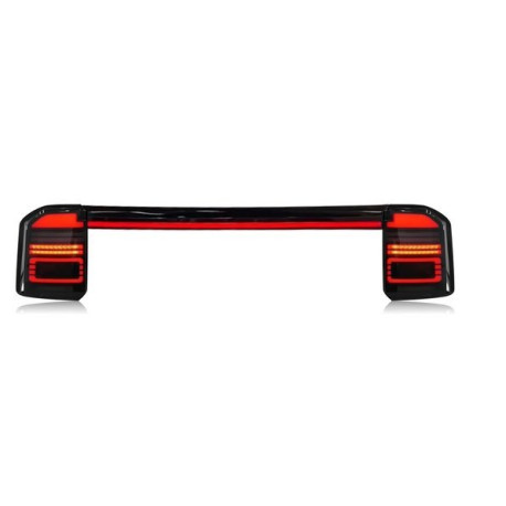 Toyota Land Cruiser Prado 250 2024+ оптика світлодіодна задня чорна LED SET стиль CP