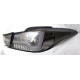 Hyundai Elantra MD оптика задняя хром 100% LED WH