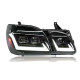 Lexus LX470 1998+ оптика передняя Full LED черная ZW