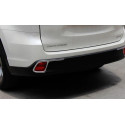Toyota Highlander XU50 2014 накладка хром на противотуманные фонари