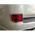 Toyota Land Cruiser 200 2016+ хром накладки на фонари задние противотуманные