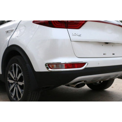 Kia Sportage KX5 Mk4 2015+ хром накладки на задние противотуманные фонари