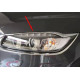Kia Sorento UM 2015+ хром накладки на передні фари верхні