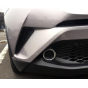 Toyota C-HR накладки хром на передні протитуманні фари