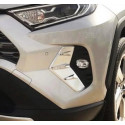 Toyota RAV4 2019+ хром накладки на протитуманні фари тип B