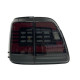Toyota Land Cruiser LC100 1998+ оптика задняя LED черная ZW