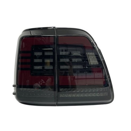 Toyota Land Cruiser LC100 1998+ оптика задняя LED черная ZW