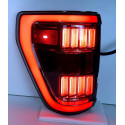 Задні ліхтарі Ford F150 Mk14 2021+ LED чорні стиль LG