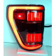 Задні ліхтарі Ford F150 Mk14 2021+ LED чорні стиль LG