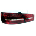 Hyundai Sonata NF 2004+ задняя LED оптика красная стиль WH