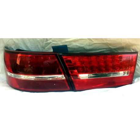 Hyundai Sonata NF 2004+ задняя LED оптика красная стиль WH