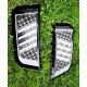 Land Rover Defender L663 2020+ LED вставки у передні крила чорні