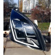 Передняя LED-оптика для Toyota Land Cruiser Prado 120 (2003-2009) стиль 3 линзы