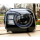 Suzuki Jimny 1998+ передня оптика FULL LED чорна стиль Defender RP