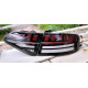 Audi A4 B8 Sedan 2009+ задние FULL LED фонари черно-красные