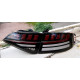 Audi A4 B8 Sedan 2009+ задние FULL LED фонари черно-красные