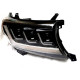 Toyota Land Cruiser LC200 2008-2016 передние FULL LED фары стиль LC300 RP