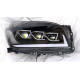 Toyota RAV4 Mk3 2005+ передняя FULL LED оптика черная RP