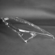 Пластикове скло фари Mazda 6 (GH) 2007-2013 Halogen ліве (водійське)