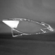 Пластикове скло фари Mazda 6 (GH) 2007-2013 Halogen ліве (водійське)