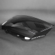 Пластикове скло фари Audi A5 (8Т) 2007-2011 ліве (водійське)