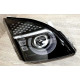 Toyota Land Cruiser Prado 120 2003-2009 передние FULL LED фары стиль Defender High ZW